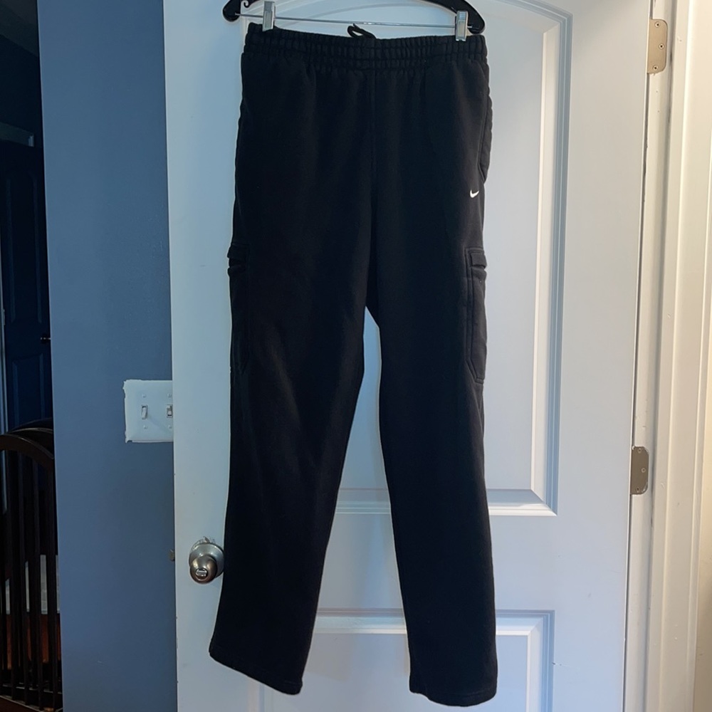 Nike Black Drawstring Regular And Side Pockets Xl - image 2